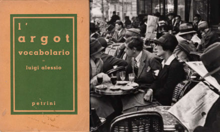 L’argot vocabolario (Petrini, 1939)