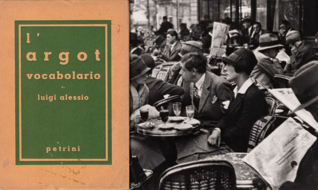 L’argot vocabolario (Petrini, 1939)
