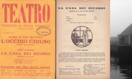 La casa dei ricordi (Rinascimento, 1924)