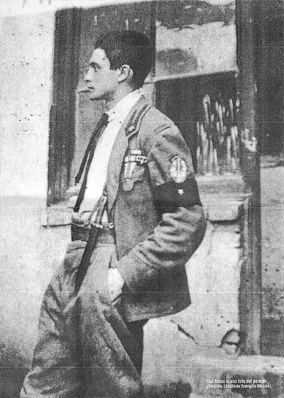 Luigi Alessio (Alex Alexis) a Fiume con D'Annunzio