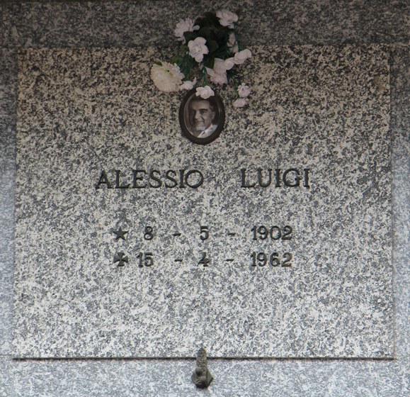 Tomba di Luigi Alessio (Alex Alexis)