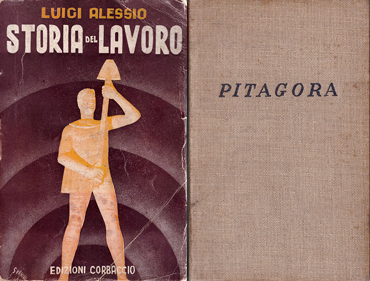 Storia del lavoro e Pitagora di Luigi Alessio (Alex Alexis)